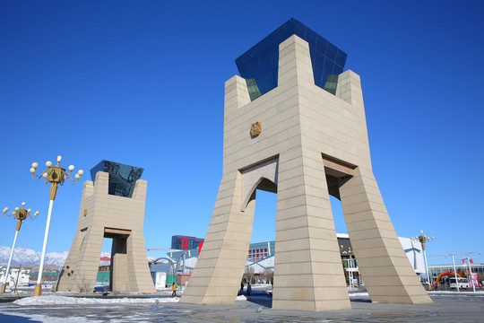 霍爾果斯口岸國門