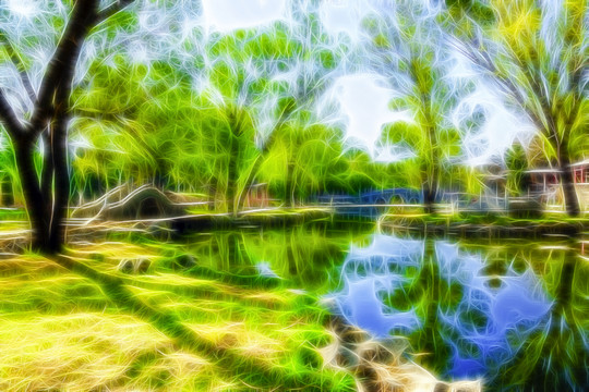 風(fēng)景畫 抽象畫