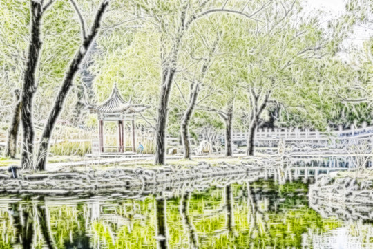 風(fēng)景畫 抽象畫