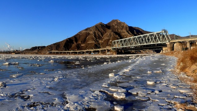 禹門(mén)口黃河凌汛