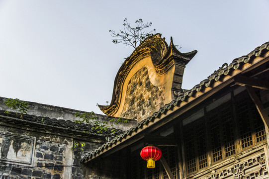 風(fēng)火墻 自貢仙市古鎮(zhèn)