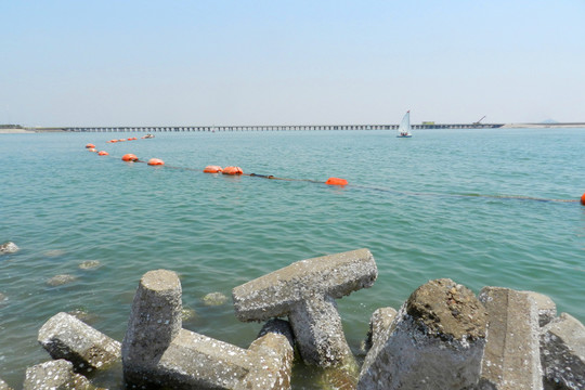 城市沙灘