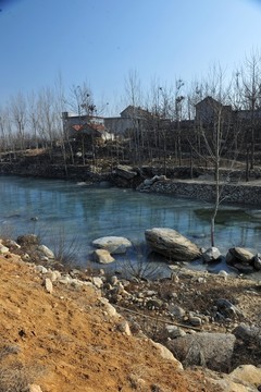 河道 小河 河流 溪水