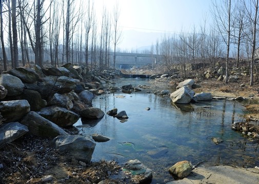 小溪  溪水 小河