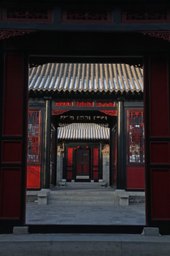 深宅大院 門口