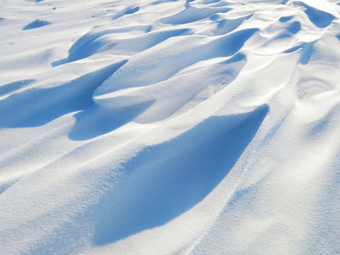 極寒草原雪地素材