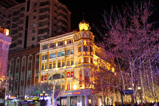 哈爾濱市 中央大街 建筑藝術(shù)