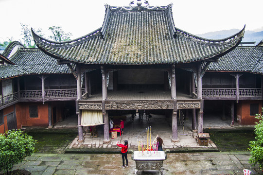 寺廟 堯壩古寨
