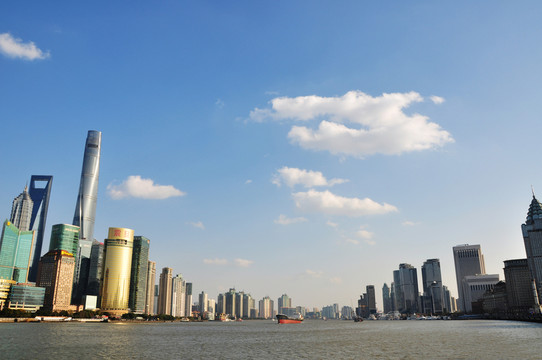 上海黃浦江周邊建筑群