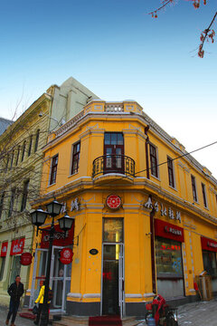 I哈爾濱市 中央大街 建筑藝術(shù)