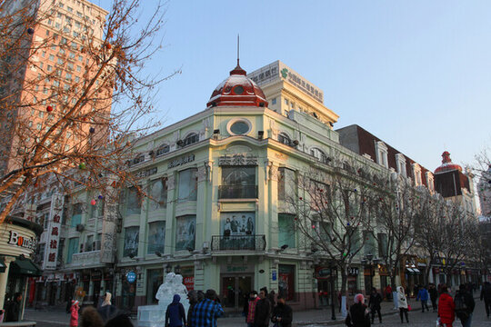 哈爾濱市 中央大街 建筑藝術(shù)