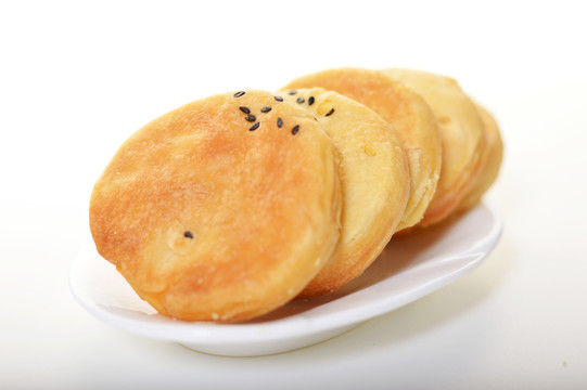 一排綠豆餅