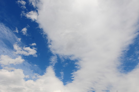 天空白云