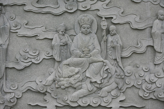 眾仙圖 浮雕藝術(shù)