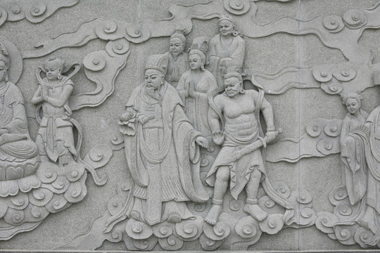 眾仙圖 浮雕藝術