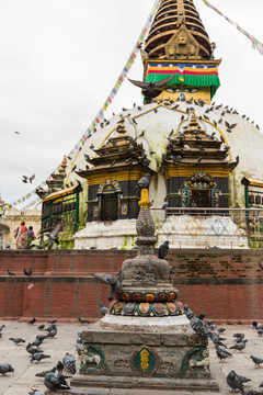 加德滿都寺廟建筑