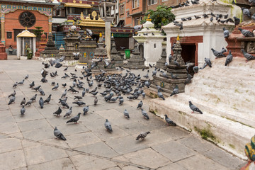 加德滿都寺廟建筑