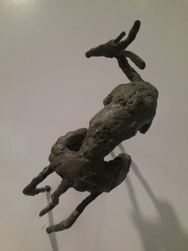 動(dòng)物雕塑呼喚人類(lèi)保護(hù)動(dòng)物