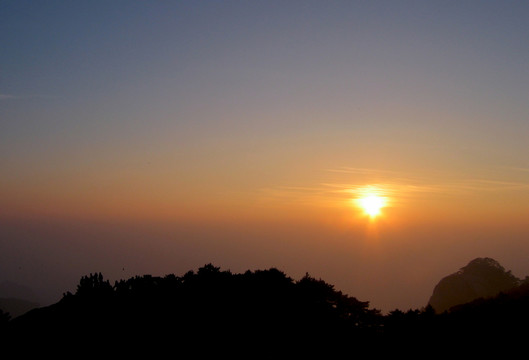 黃山日出
