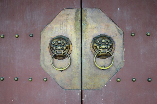 門扣 瑞獸銅門環(huán) 輔首