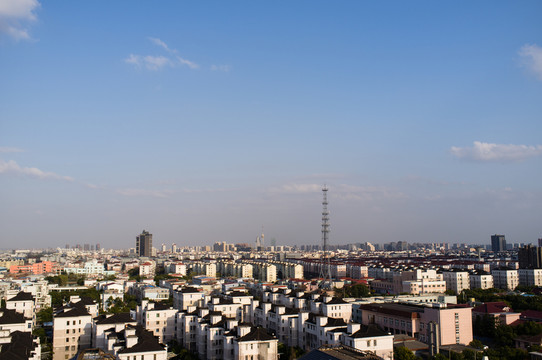 俯瞰住宅建筑