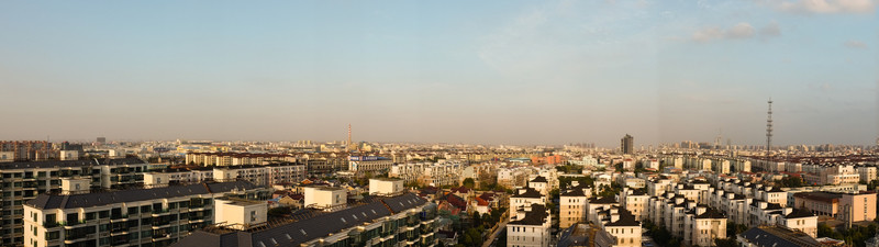 俯瞰城市全景