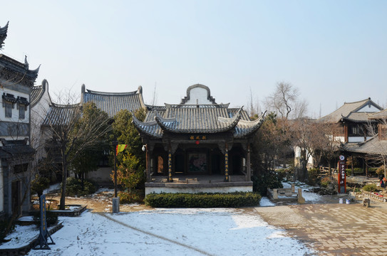 臺(tái)兒莊古城內(nèi)景