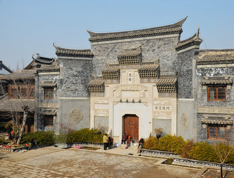 臺(tái)兒莊古城街景