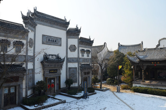 臺(tái)兒莊古城街景