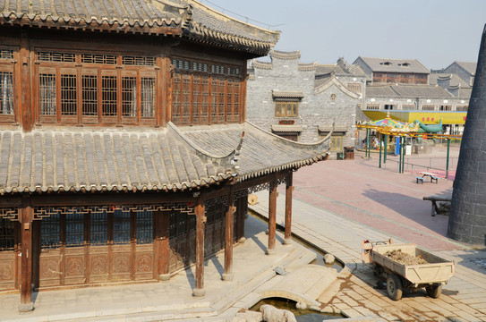 臺(tái)兒莊古城修繕