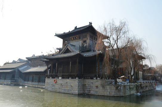 臺(tái)兒莊古城魁星樓