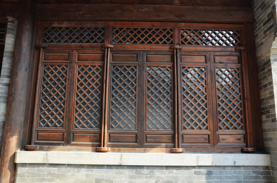中式建筑大門