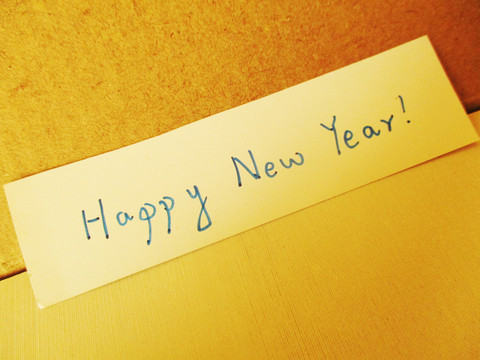 新年快樂 新年 新年祝福 英語