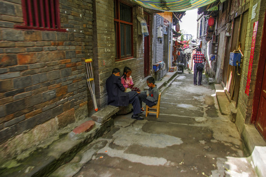 民居建筑 白沙古鎮(zhèn)