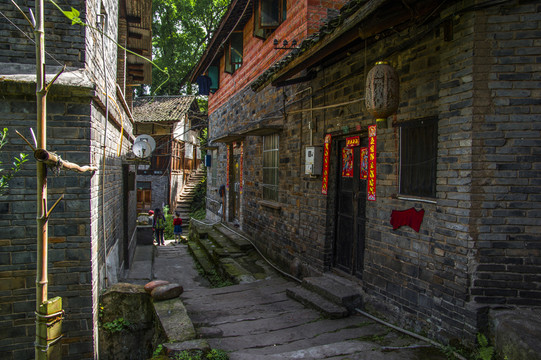 民居建筑 白沙古鎮(zhèn)