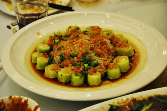 美食 絲瓜肉絲