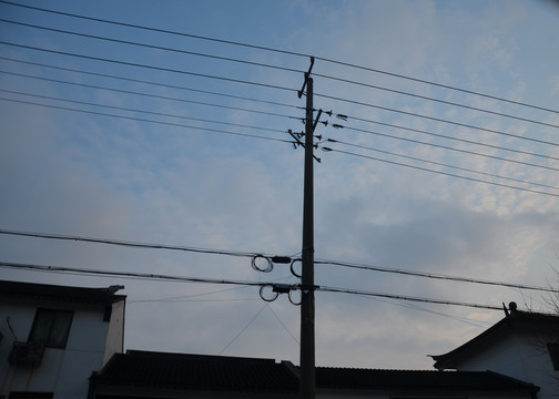 古城電線桿