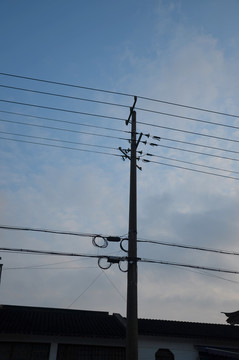 古城電線桿