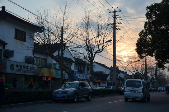 古城區(qū)街景