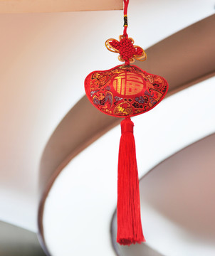 中國(guó)傳統(tǒng)福袋飾品