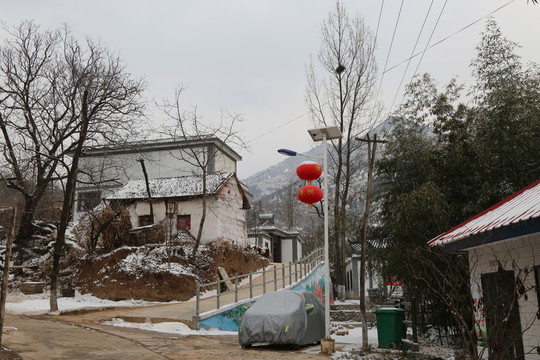 鄉(xiāng)村雪景