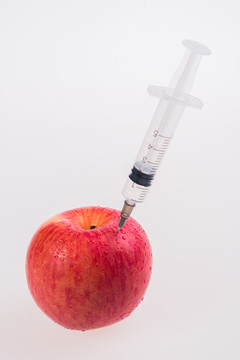 蘋果與注射器