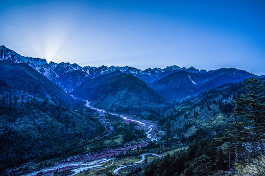 燕子溝 河谷