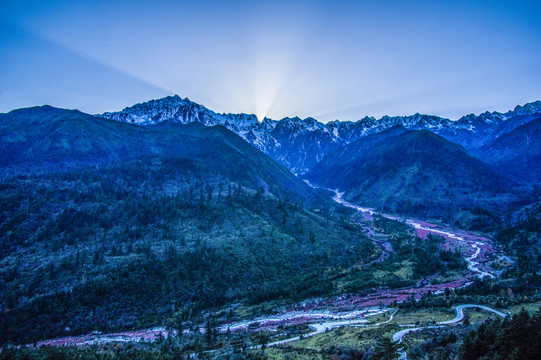 燕子溝河谷