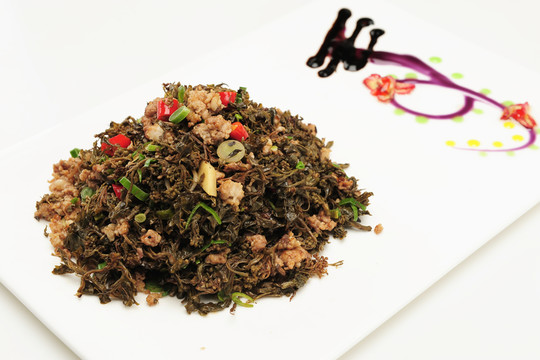 蕨菜炒肉