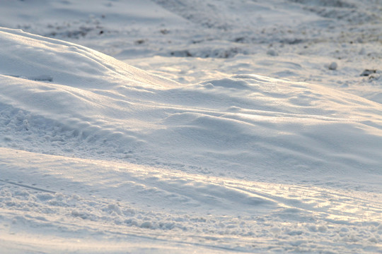 雪地肌理