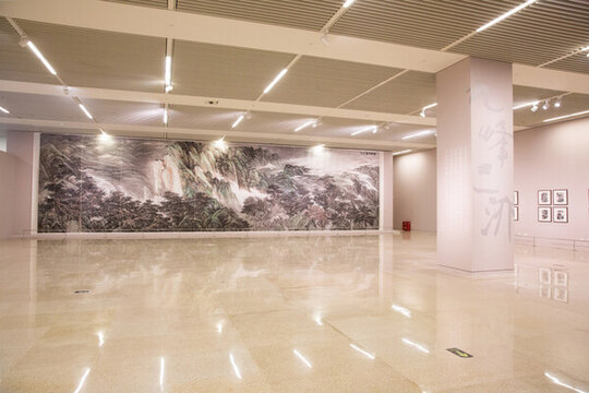 書畫展覽 展廳設計 書畫展覽館