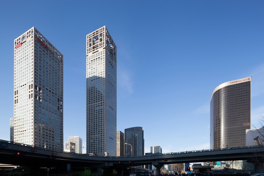 北京CBD建筑