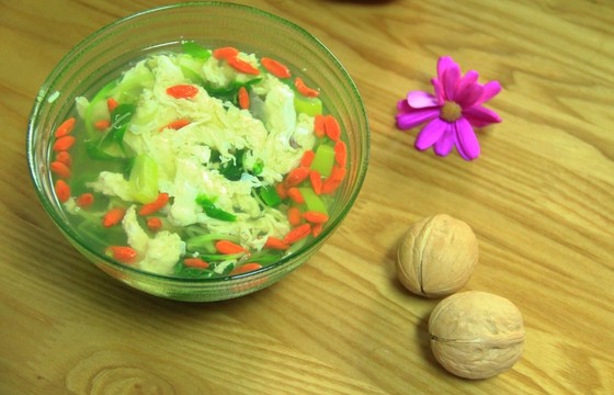 青菜雞蛋湯
