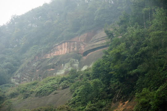 四川樂(lè)山的風(fēng)景